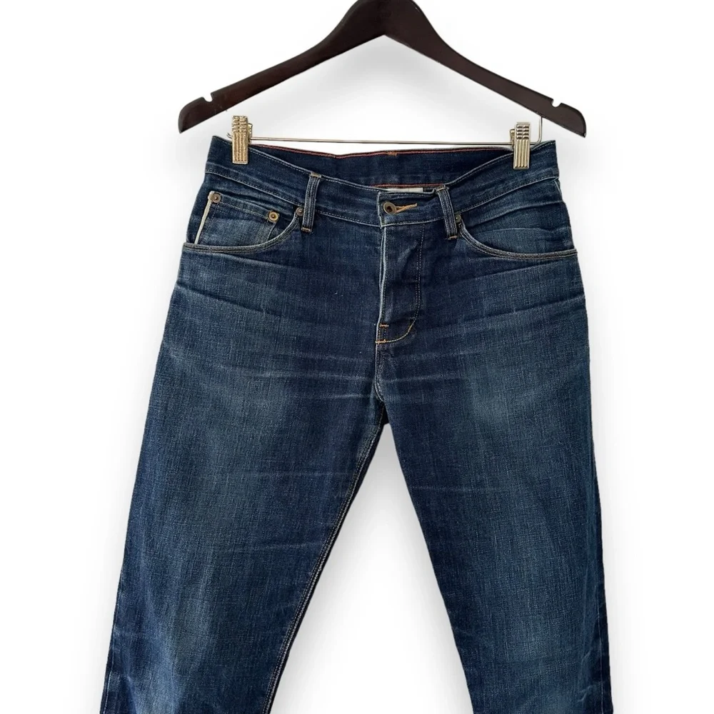 Men's Raleigh Denim Straight Jeans - Blue - Picture 2 of 14